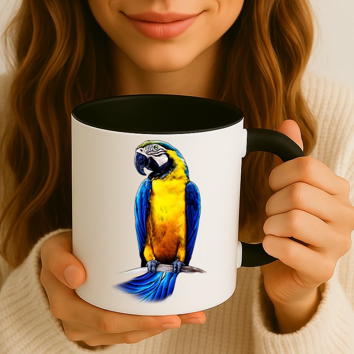 Parrot In Clouds Mug