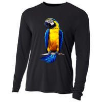 Parrot In Clouds Cooling Performance Long Sleeve Crew