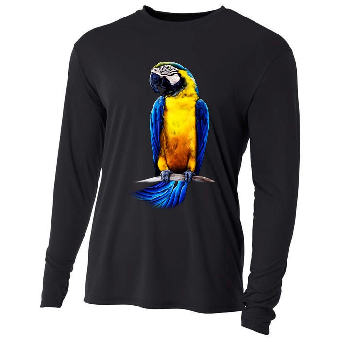 Parrot In Clouds Cooling Performance Long Sleeve Crew