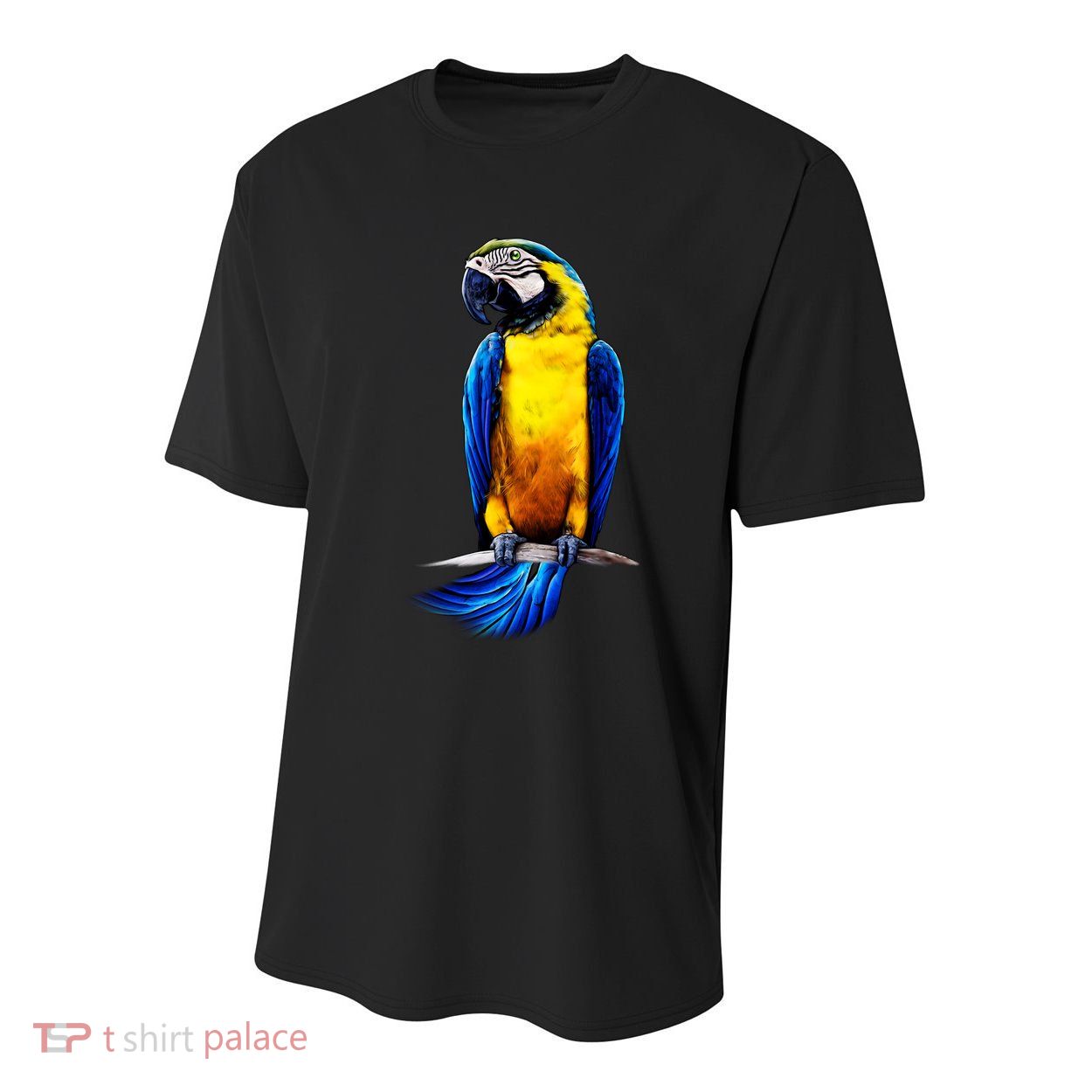 Parrot In Clouds Youth Performance Sprint T-Shirt