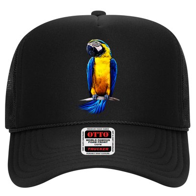 Parrot In Clouds Trucker Hat