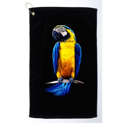 Parrot In Clouds Golf Towel