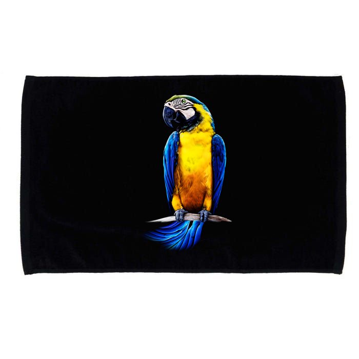 Parrot In Clouds Microfiber Hand Towel