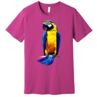 Parrot In Clouds Premium T-Shirt