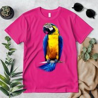 Parrot In Clouds Premium T-Shirt