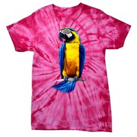 Parrot In Clouds Tie-Dye T-Shirt