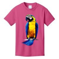 Parrot In Clouds Kids T-Shirt