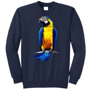 Parrot In Clouds Tall Sweatshirt