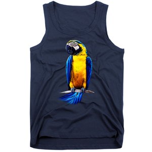 Parrot In Clouds Tank Top