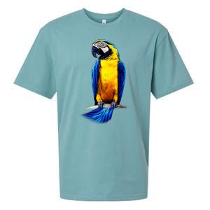 Parrot In Clouds Sueded Cloud Jersey T-Shirt