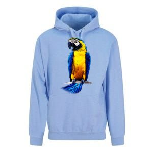 Parrot In Clouds Unisex Surf Hoodie