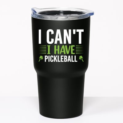 Pickleball I Can't I Have Pickleball Funny Pickleball Tumbler