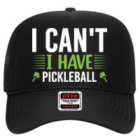 Pickleball I Can't I Have Pickleball Funny Pickleball Trucker Hat