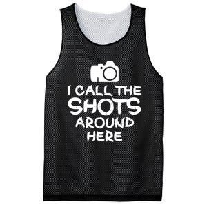 Photography I Call The Shots Photographer Camera Premium Mesh Reversible Basketball Jersey Tank