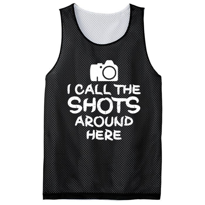 Photography I Call The Shots Photographer Camera Premium Mesh Reversible Basketball Jersey Tank