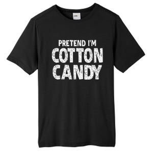 Pretend Im Cotton Candy Easy Halloween Costume Tall Fusion ChromaSoft Performance T-Shirt