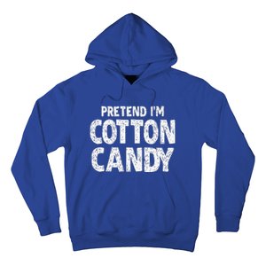 Pretend Im Cotton Candy Easy Halloween Costume Hoodie