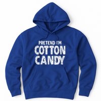 Pretend Im Cotton Candy Easy Halloween Costume Hoodie