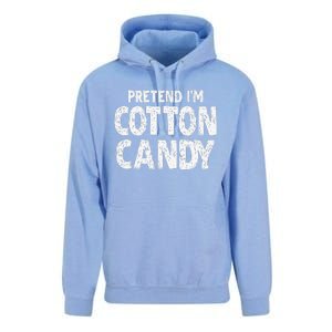 Pretend Im Cotton Candy Easy Halloween Costume Unisex Surf Hoodie