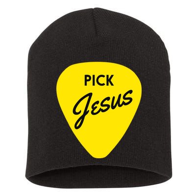 Pick Jesus Short Acrylic Beanie