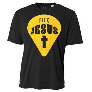 Pick Jesus Christian  Cooling Performance Crew T-Shirt