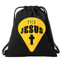 Pick Jesus Christian  Drawstring Bag