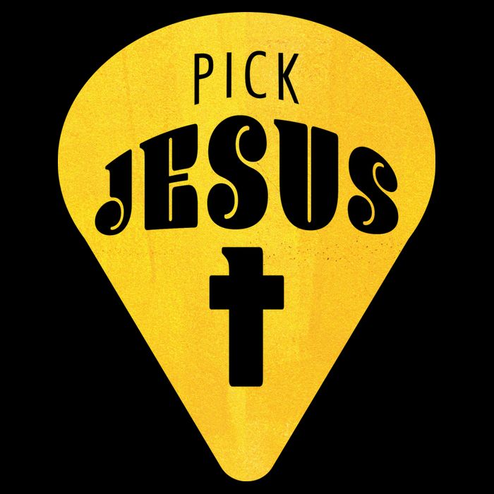Pick Jesus Christian  Drawstring Bag
