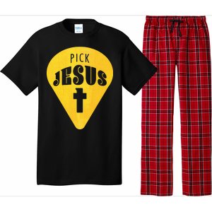 Pick Jesus Christian  Pajama Set