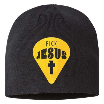 Pick Jesus Christian  Sustainable Beanie