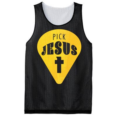 Pick Jesus Christian  Mesh Reversible Basketball Jersey Tank