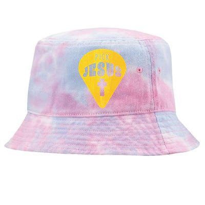 Pick Jesus Christian  Tie-Dyed Bucket Hat