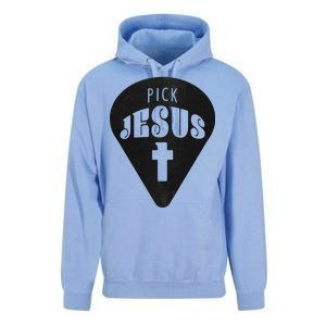 Pick Jesus Christian  Unisex Surf Hoodie