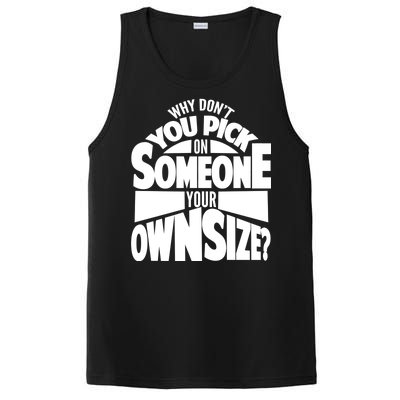 Pick On Someone Your Own Size PosiCharge Competitor Tank