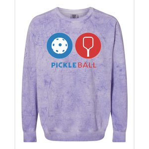 Pickleball Colorblast Crewneck Sweatshirt