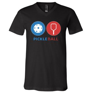 Pickleball V-Neck T-Shirt