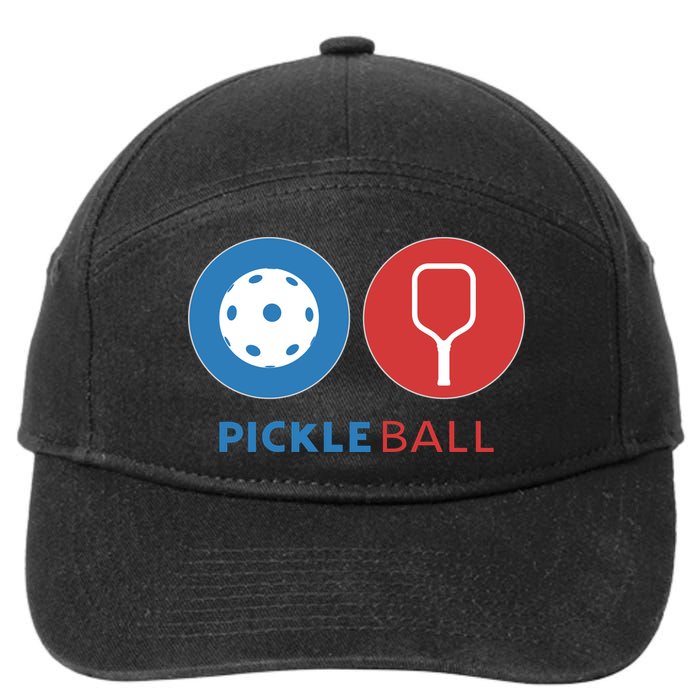 Pickleball 7-Panel Snapback Hat