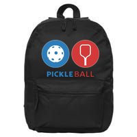 Pickleball 16 in Basic Backpack