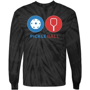 Pickleball Tie-Dye Long Sleeve Shirt