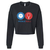 Pickleball Cropped Pullover Crew