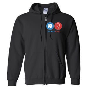 Pickleball Full Zip Hoodie