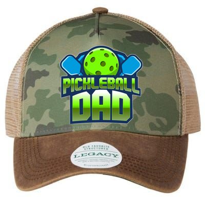 Pickleball Dad Legacy Tie Dye Trucker Hat