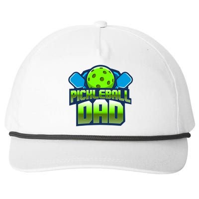 Pickleball Dad Snapback Five-Panel Rope Hat