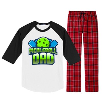 Pickleball Dad Raglan Sleeve Pajama Set