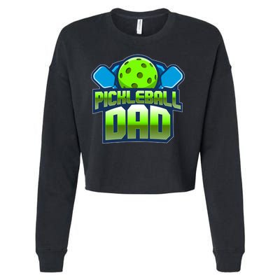 Pickleball Dad Cropped Pullover Crew