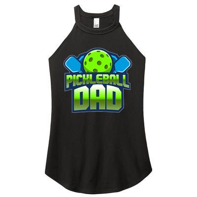 Pickleball Dad Women's Perfect Tri Rocker Tank