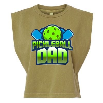 Pickleball Dad Garment-Dyed Women's Muscle Tee