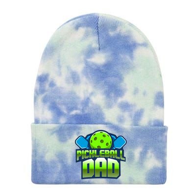 Pickleball Dad Tie Dye 12in Knit Beanie