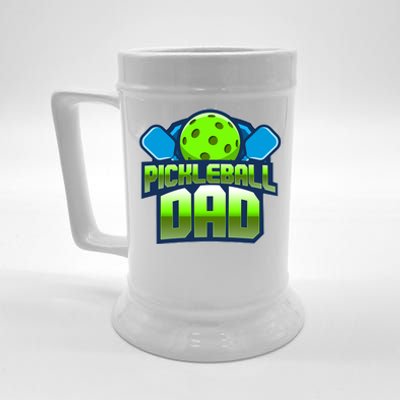 Pickleball Dad Beer Stein