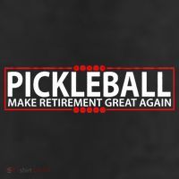 Pickleball Make Retirement Great Again Cool Comfort Performance Bucket Hat