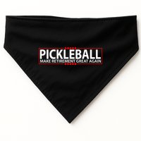 Pickleball Make Retirement Great Again USA-Made Doggie Bandana